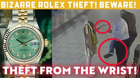 rolex thefts|rolex watch scam.